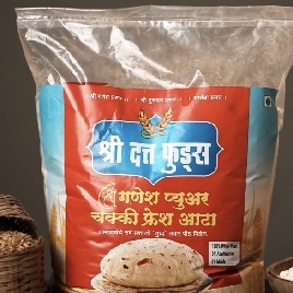 Shree Datta Foods Fresh Chakki Atta Plastic Bag